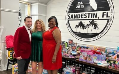 FPRA Northwest Florida Coast Chapter Collects More Than 300 Toys for NWFL Guardian ad Litem Foundation